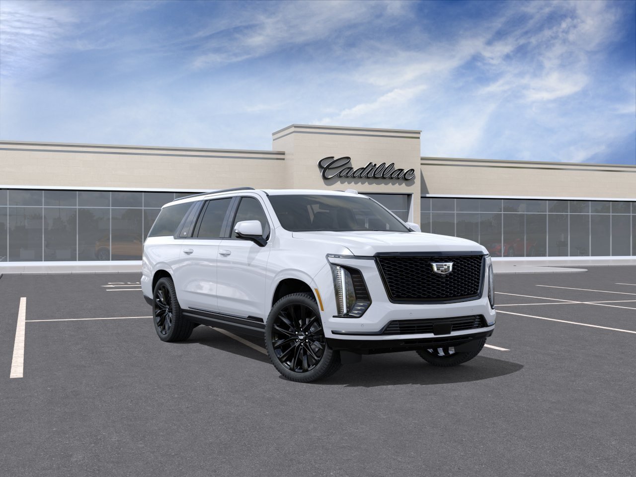 New 2027 Cadillac Escalade ESV Platinum Sport w/ LPO, ONYX Package AWD/4WD image 1
