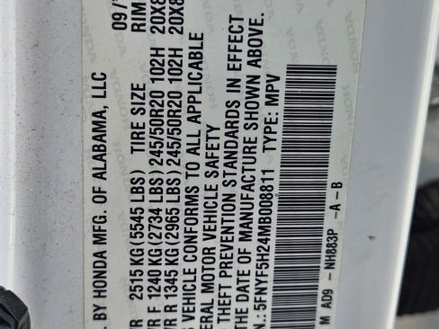 Used 2021 Honda Pilot Special Edition image 25