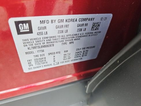 Used 2022 Chevrolet TrailBlazer RS w/ Technology Package image 25