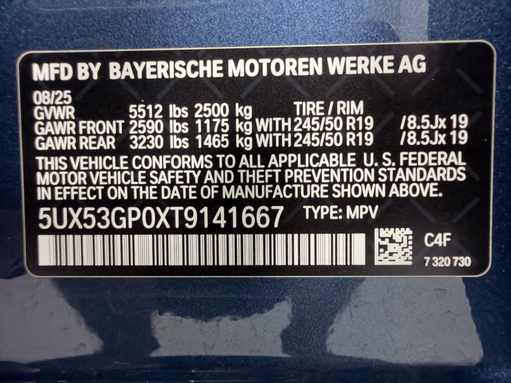 Used 2026 BMW X3 xDrive30i w/ M Sport Package AWD/4WD image 15