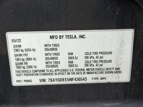 Used 2022 Tesla Model Y Long Range AWD/4WD image 30