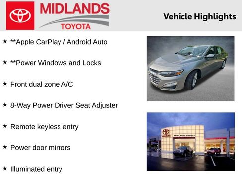 Used 2024 Chevrolet Malibu LT FWD image 2