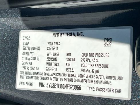 Used 2022 Tesla Model 3 Long Range image 32