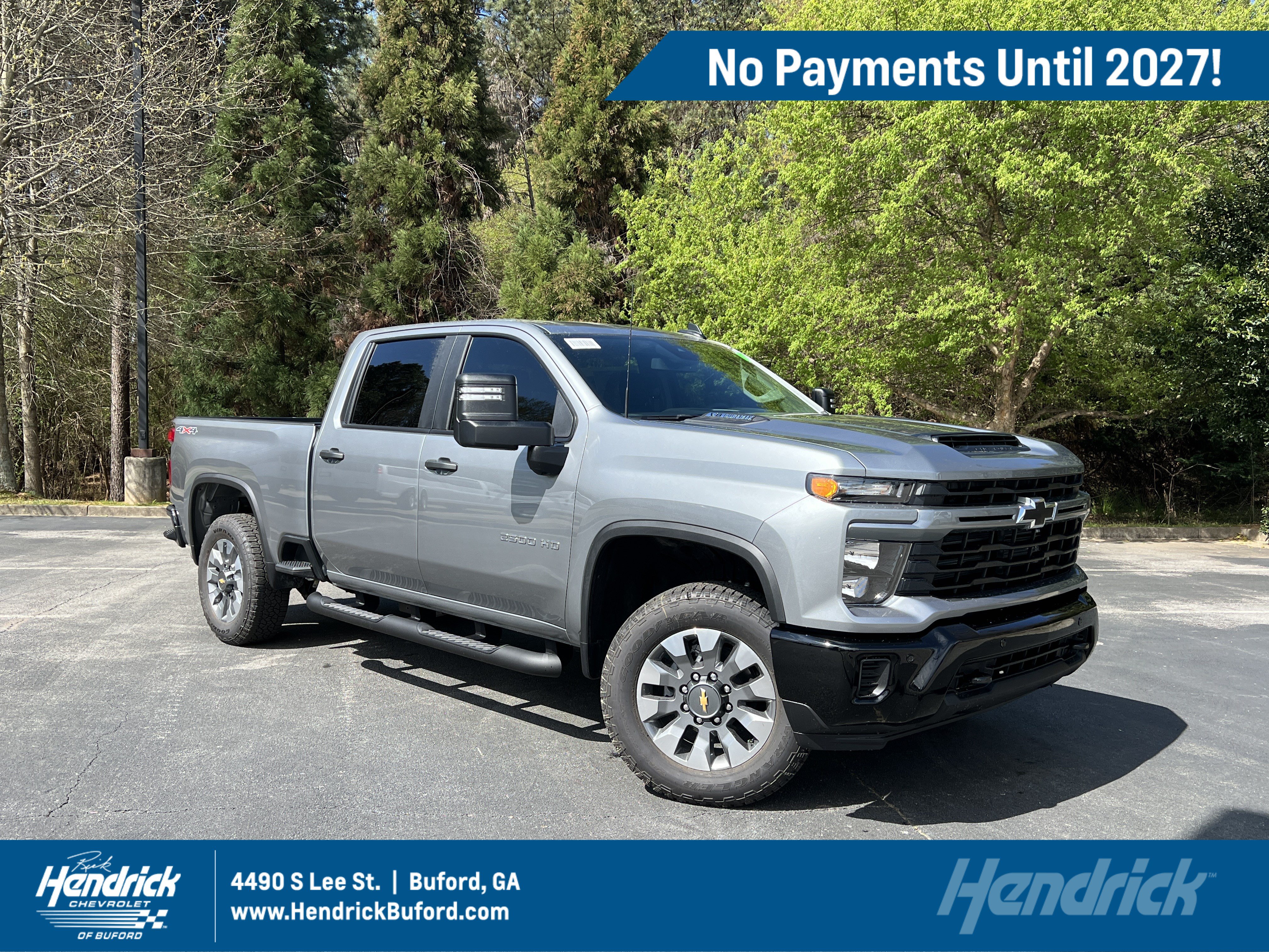 New 2026 Chevrolet Silverado 2500 Custom w/ Custom Value Package AWD/4WD image 1