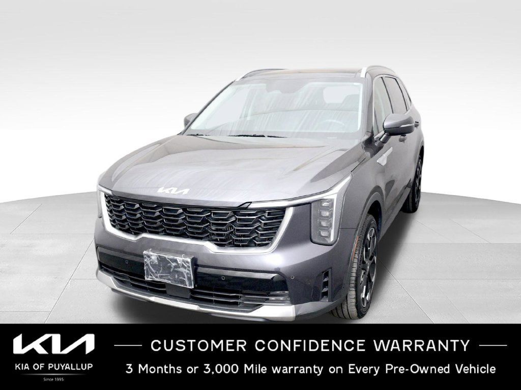 Certified 2025 Kia Sorento EX w/ Panoramic Sunroof Package AWD/4WD 360° Tour