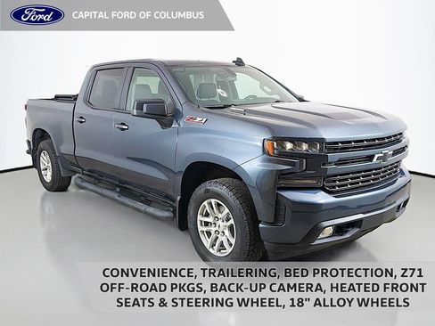 Used 2021 Chevrolet Silverado 1500 RST w/ Z71 Off-Road Package AWD/4WD image 1