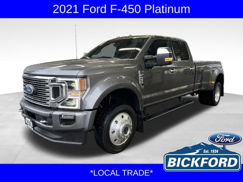 Used 2021 Ford F450 Platinum w/ FX4 Off-Road Package image 1