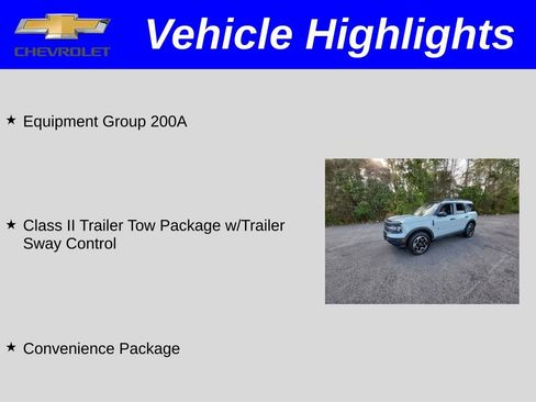 Used 2022 Ford Bronco Sport Big Bend w/ Convenience Package image 2