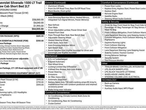 Used 2024 Chevrolet Silverado 1500 LT Trail Boss w/ Protection Package image 27