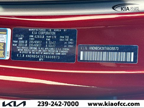 New 2026 Kia Carnival image 42