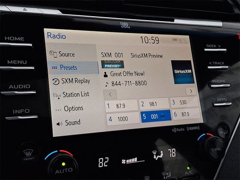 Used 2018 Toyota Camry XLE w/ Audio Package image 19