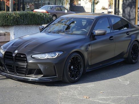 Used 2021 BMW M3 Competition w/ M Carbon Exterior Package image 2