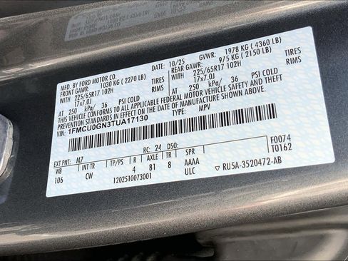 New 2026 Ford Escape Active w/ Active Premium Tech Pack FWD image 16