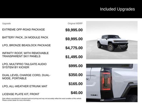 New 2025 GMC Hummer EV 3X w/ Battery Pack, 24 Module Pack image 5