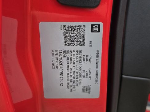 Used 2024 Chevrolet Corvette Stingray Preferred Cpe RWD image 19