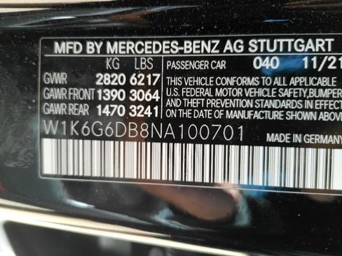 Used 2022 Mercedes-Benz S 500 4MATIC image 59