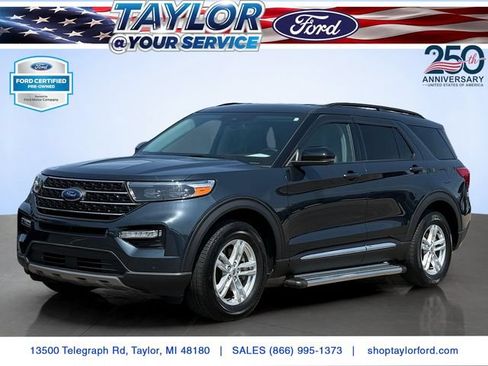 Certified 2023 Ford Explorer XLT w/ Equipment Group 202A AWD/4WD image 1