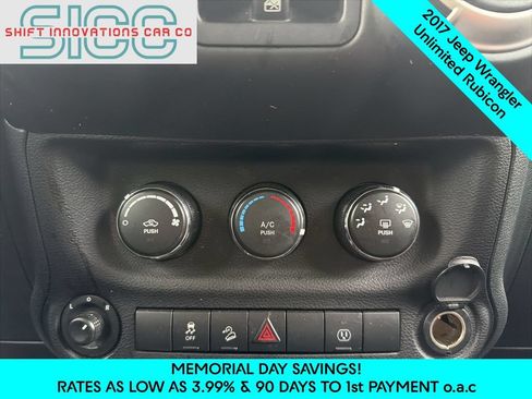 Used 2017 Jeep Wrangler Unlimited Rubicon w/ Connectivity Group AWD/4WD image 20