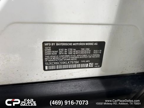 Used 2019 BMW X5 xDrive40i w/ Premium Package image 47