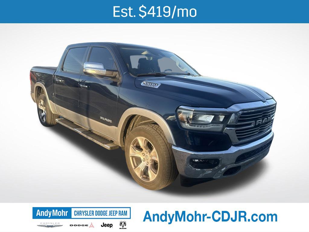 Used 2021 RAM 1500 Laramie w/ Advanced Safety Group AWD/4WD image 1