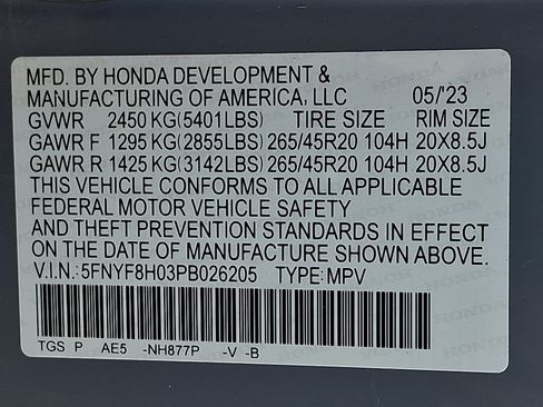 Used 2023 Honda Passport Elite image 30