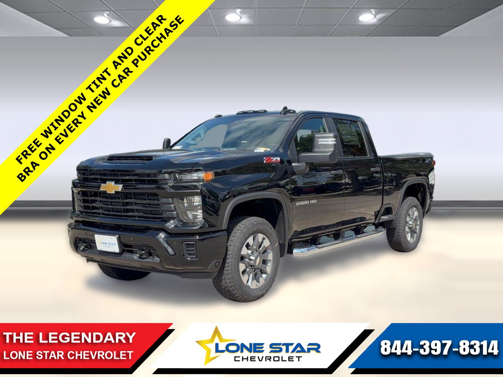 New 2026 Chevrolet Silverado 2500 Custom w/ Custom Value Package AWD/4WD image 1