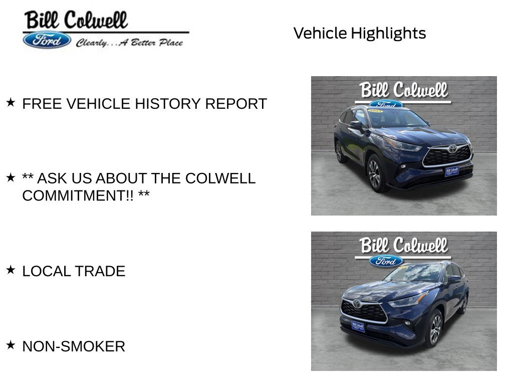 Used 2021 Toyota Highlander XLE AWD/4WD image 12