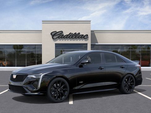 New 2026 Cadillac CT4 V w/ LPO, ONYX Package image 2