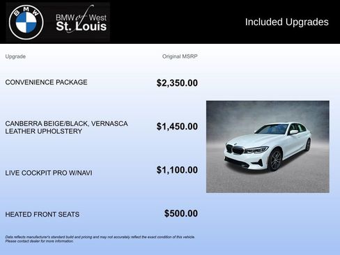 Used 2020 BMW 330i xDrive Sedan w/ Convenience Package AWD/4WD image 20
