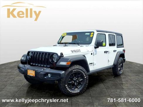 Certified 2022 Jeep Wrangler Unlimited Sport AWD/4WD image 1