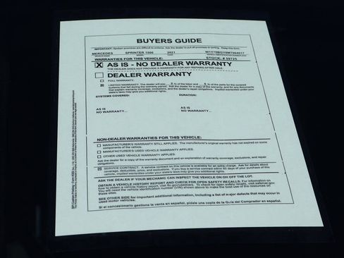 Used 2021 Mercedes-Benz Sprinter 1500 image 41