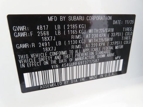 New 2026 Subaru Crosstrek 2.5i Sport image 28