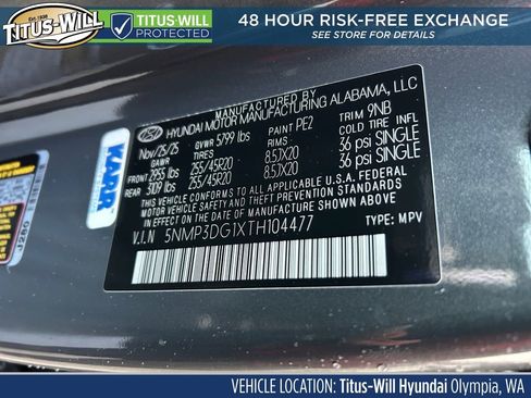 New 2026 Hyundai Santa Fe Limited image 34