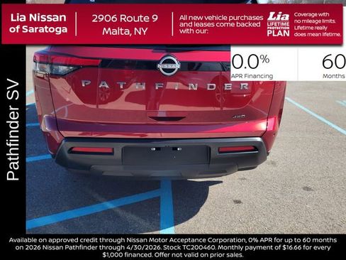 New 2026 Nissan Pathfinder SV AWD/4WD image 4