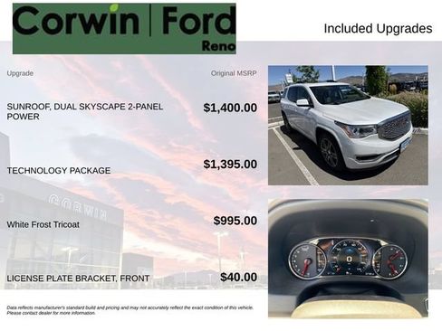Used 2017 GMC Acadia Denali w/ Technology Package AWD/4WD image 3