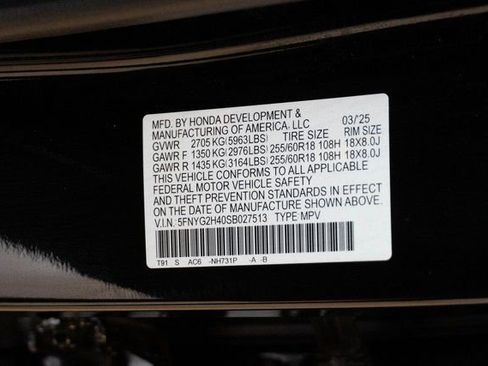 Certified 2025 Honda Pilot EX-L image 35