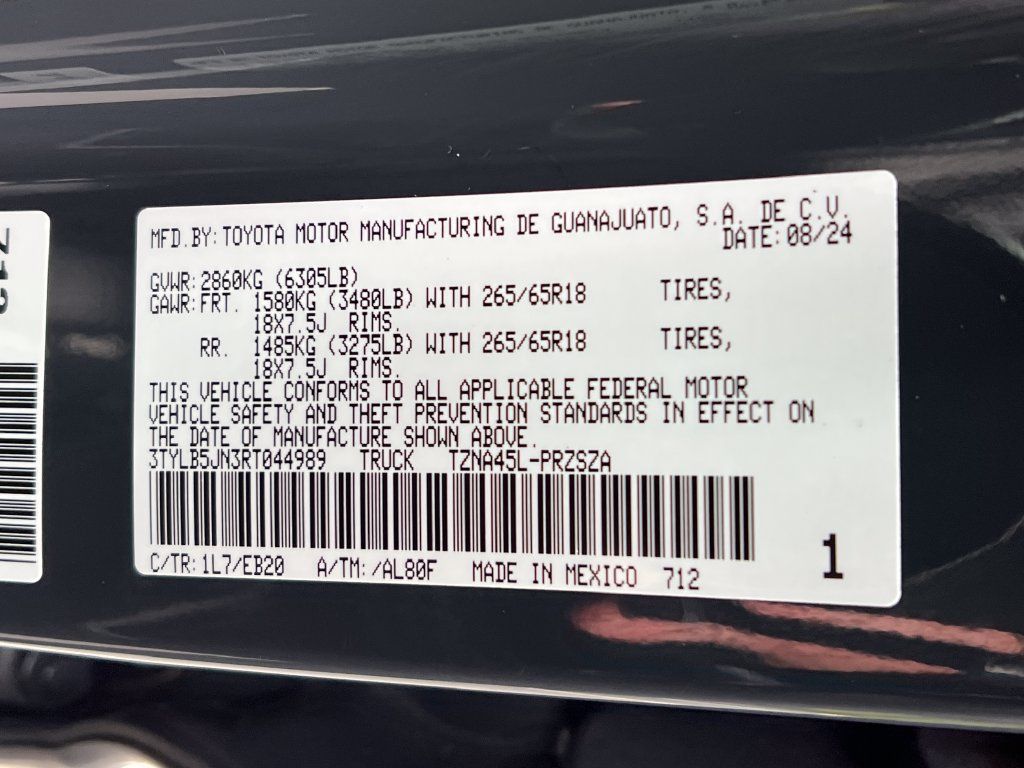 Certified 2024 Toyota Tacoma Limited w/ Limited Package (LT) AWD/4WD image 28