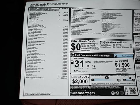 New 2026 BMW 330i Sedan image 40