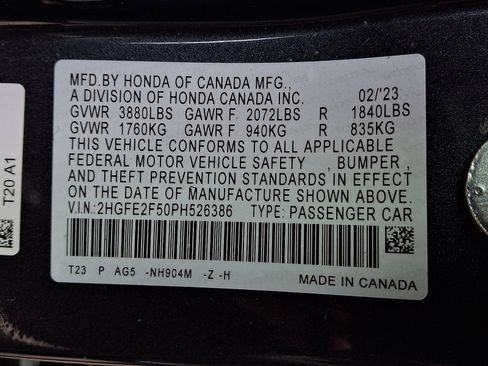 Used 2023 Honda Civic Sport image 28