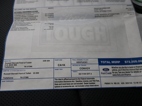 Used 2024 Ford F350 Lariat w/ Tremor Off-Road Package AWD/4WD image 69