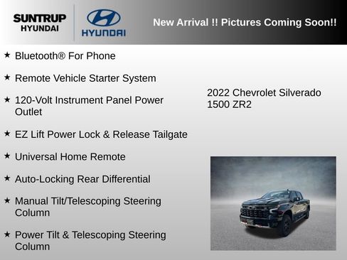 Used 2022 Chevrolet Silverado 1500 ZR2 w/ Technology Package AWD/4WD image 18
