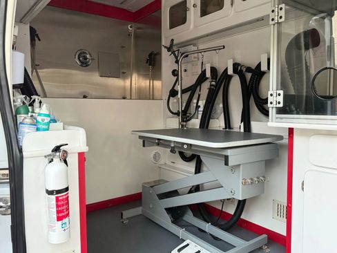 Used 2021 Ford Transit 350 148 High Roof Extended DRW w/ Exterior Upgrade Package image 19