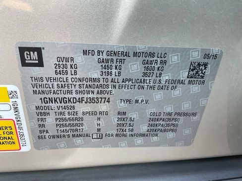 Used 2015 Chevrolet Traverse LT w/ Style and Technology Package AWD/4WD image 40