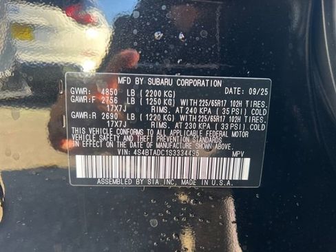 New 2025 Subaru Outback Premium image 16