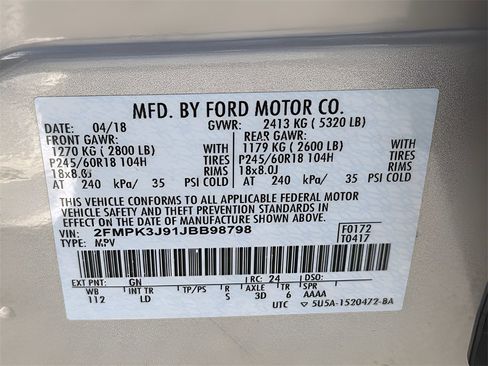 Used 2018 Ford Edge SEL w/ Equipment Group 201A image 42