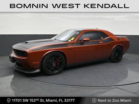 Used 2021 Dodge Challenger R/T Scat Pack w/ T/A Package RWD image 1