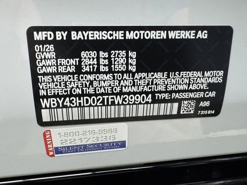 New 2026 BMW i4 xDrive40i w/ M Sport Package AWD/4WD image 34