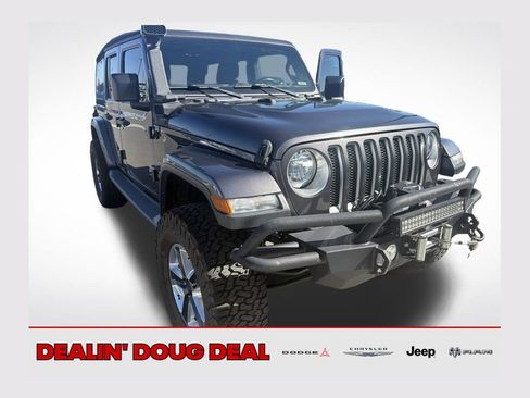 Used 2019 Jeep Wrangler Unlimited Sahara w/ Safety Group AWD/4WD image 1