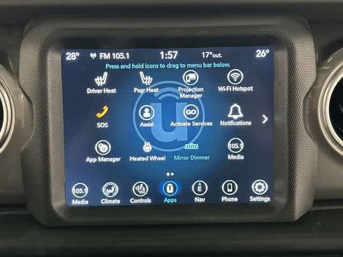 Used 2021 Jeep Wrangler Unlimited Sahara w/ Uconnect 4C Nav & Sound Group image 13