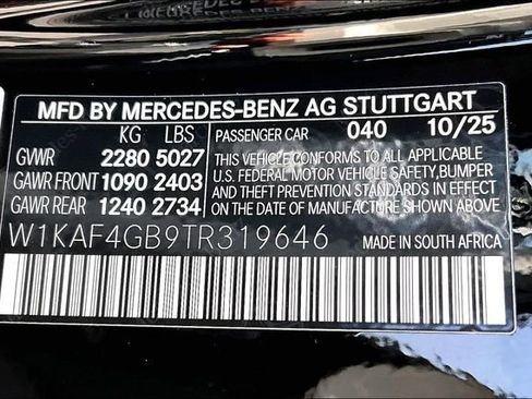 New 2026 Mercedes-Benz C 300 C 300 image 11